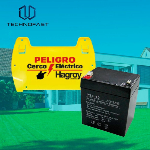 Imagen 4 de 5 de Electrificador Energizador Cerco Electrico Hagroy 1500m I8