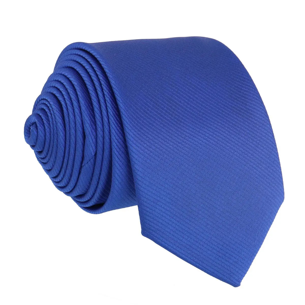 Gravata Slim Masculina Premium Social Várias Cores Padrinhos Casamentos Eventos Noivos Azul-royal