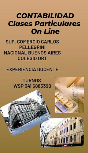 Imagen 2 de 5 de Clases Particulares Contabilidad On Line