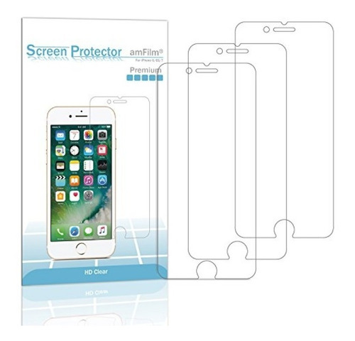 3 Protector Pantalla Amfilm Para Lcd iPhone 6