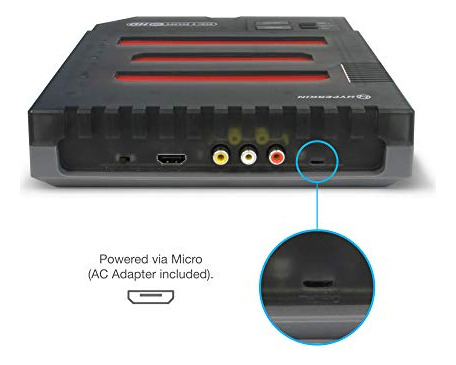 Consola De Juegos Retro Hyperkin Retron 3 Hd 3 En 1 Para Nes