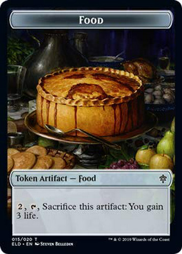 Kits De Magia Magic: The Gathering - Ficha De Comida (015) -