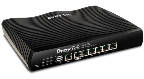 Roteador Dual Wan 5 Lan Gigabit Draytek Vigor 2927