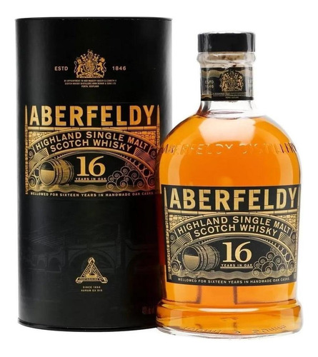 Whisky Aberfeldy 16 Anos Single Malt 750ml - Envio Imediato