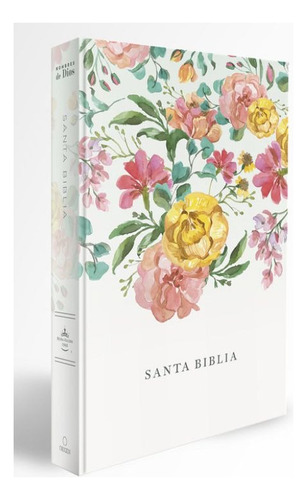 Biblia Reina Valera 1960 , Tapa Dura, Flores Rosadas