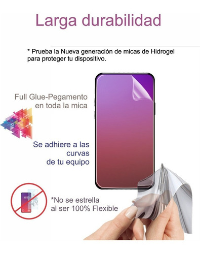 Mica Para Cubot Kingkong 8 Hidrogel Filtra Luz Azul