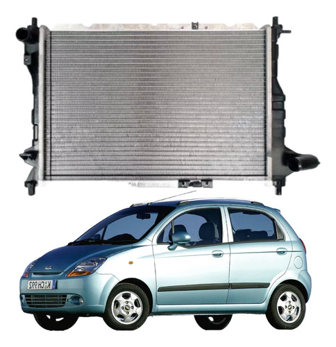 Radiador Pontiac Matiz 2006-2016 L4 1.0 Lts Std Premier