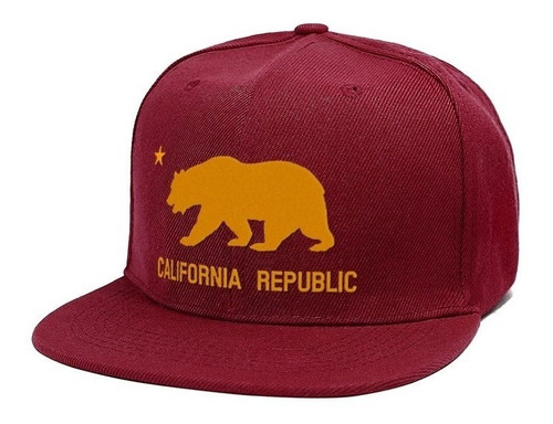 Gorra Plana California Republic New Caps 