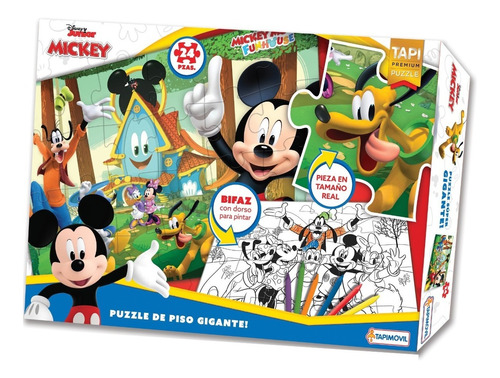 Rompecabezas Super Gigante Piso Mickey Disney Puzzle Spidey