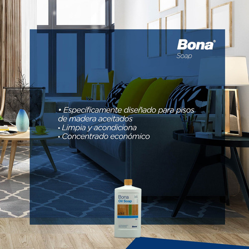 Bona Oil Soap Limpiador para pisos Aceitados 5 L