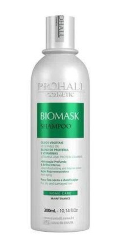 Kit Prohall Shampoo + Condicionador Ultra Hidratante Biomask