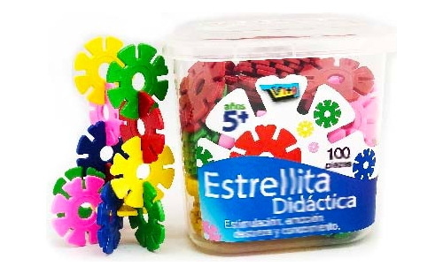 Estrellita Didáctica Juguete Bloques Conector Encajable V1+0