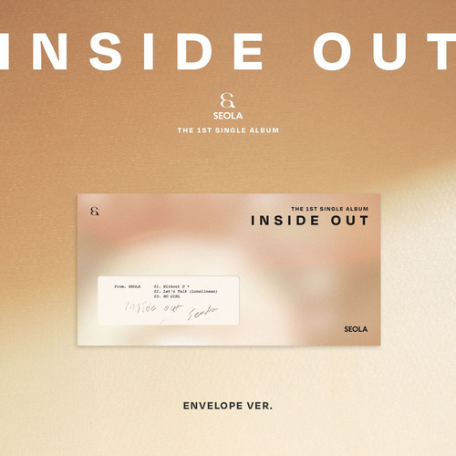 Seola (wjsn) - 1st Single Album Inside Out (envelope)(1cd)