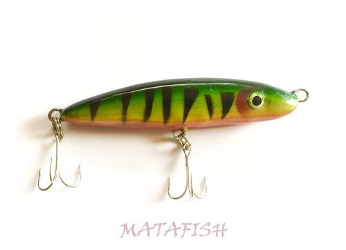 Señuelo Matafish 7 Pesca Tripocheta Pavon