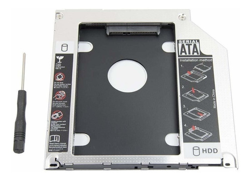 Caddy Disk Sata 2,5 Noga Ng-cd9 Segundo Disco Notebook 9,5mm