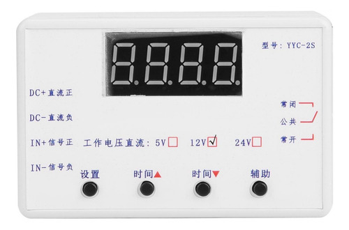 Pantalla Led Temporizador Variable Módulo Relé Control Autom