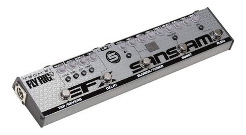 Imagen 2 de 5 de Pedal de efecto Tech 21 Fly Rig 5 v2 plateado