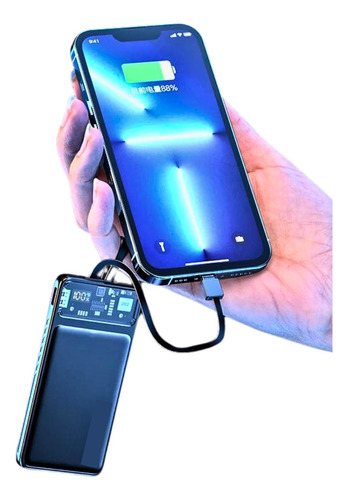 Cargador Portátil Gran Capacidad 10000mah 120w Usb Tipo C