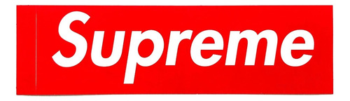 Sticker Supreme Box Logo Original 1 Pieza Hype