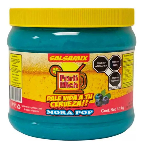Salsa Mix Escarchar Michelada Azulitos Mora Azul 5.5kg
