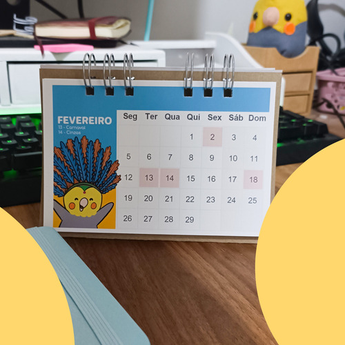 Calendário Psita Store 2024