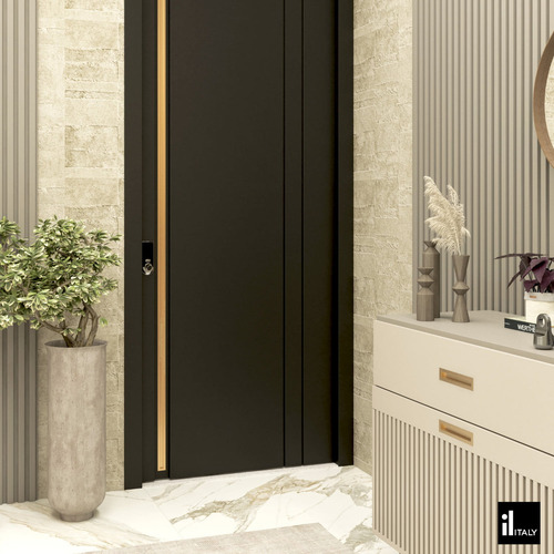Puxador Concha Embutir Celleno 50cm 255 Dourado Gold Fosco Matte Italy Line