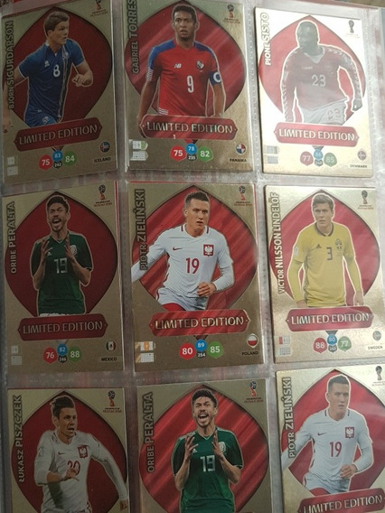 Panini ADRENALYN XL Camino A Euro 2020 Cartas Raras Edición Limitada
