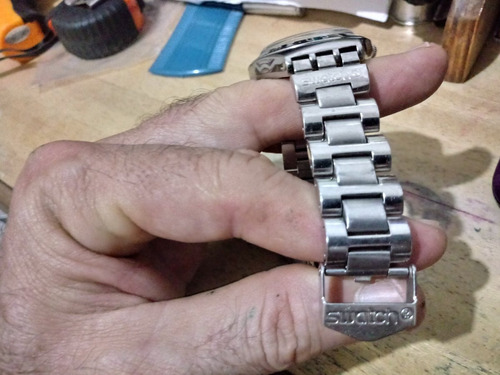 Relógio Antigo Swatch Original Para Reparao Ou Apro. Peças
