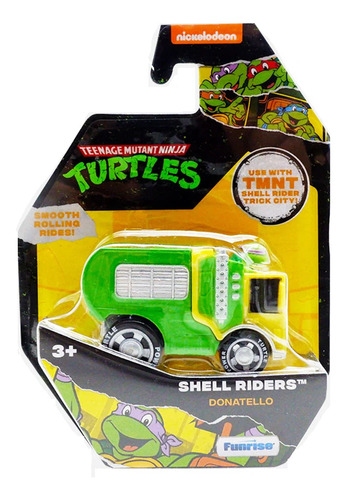 Las Tortugas Ninja Mini Vehiculo Figura Donatello Blister