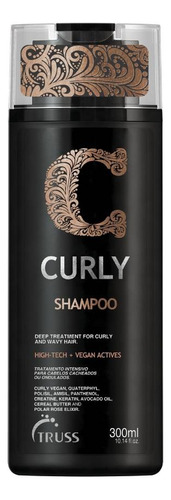 Truss | Curly | Shampoo Para Cabello Con Rulos Y Ondas