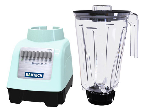 Licuadora 550w Plástico 2l Botonera 10vel Bartech B1 Verde