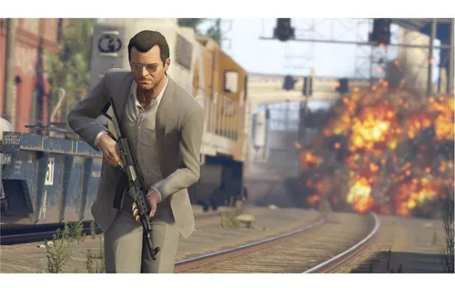 Grand Theft Auto V Gta 5 Ps3 Mídia Física Em Português