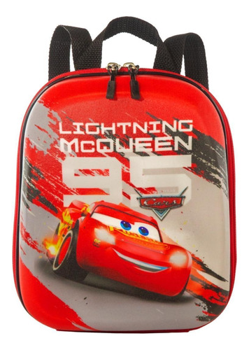 Mochila Infantil Carros Mcqueen Pequena - Maxtoy