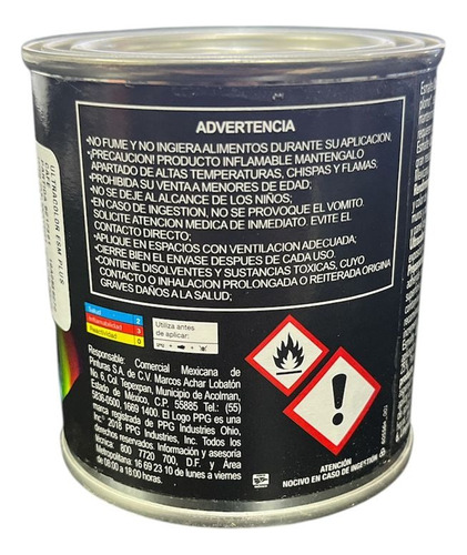 Ultracolor Esmalte Plus Blanco De 250 Ml Blanco
