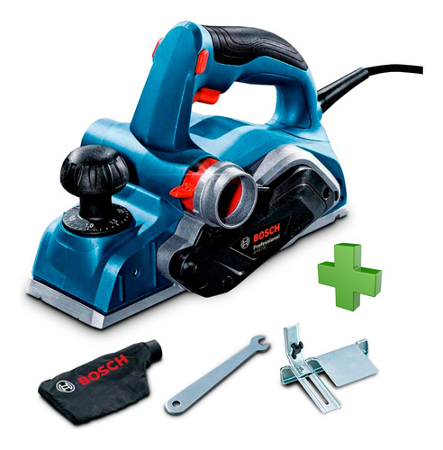 Imagen 1 de 8 de Cepillo Electrico Bosch Garlopa De Mano Gho 700w Bolsa Guia