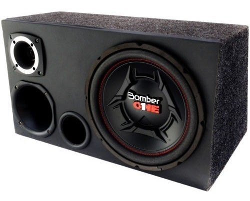 Caja Trio Bomber + Potencia Stetsom 280.3 + Driver + Tweeter