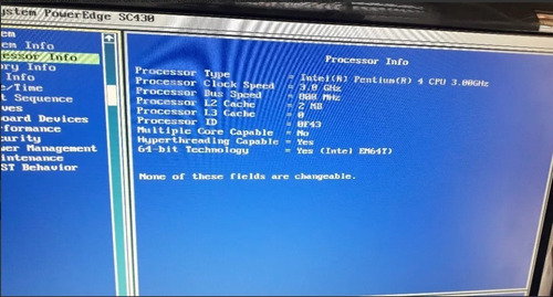 Servidor Dell Sc430