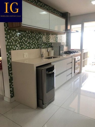 Imagem 10 de 30 de Apartamento Em São Caetano Com 144 Metros 3 Dormitórios 3 Vagas + Depósito - Cond- Isla - 68465263