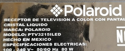 Main Polaroid Ptv3215iled Tp. Ms3393. Pb755 (Usado)