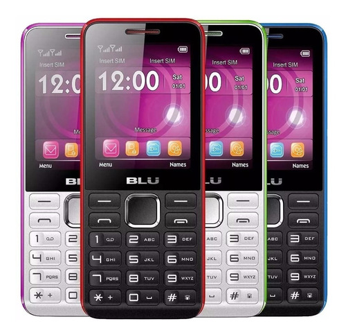 Celular Blu Tank 2 Batería Larga Duración Dual Sim Adultos