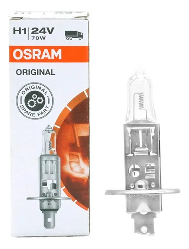 Lampara Halógenas Luz Alta Camión H1 24v P145s Osram Alemana