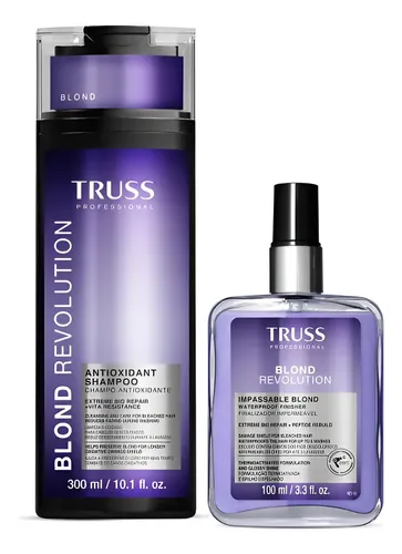 Kit Truss Blond Revolution Shampoo Finalizador 400ml