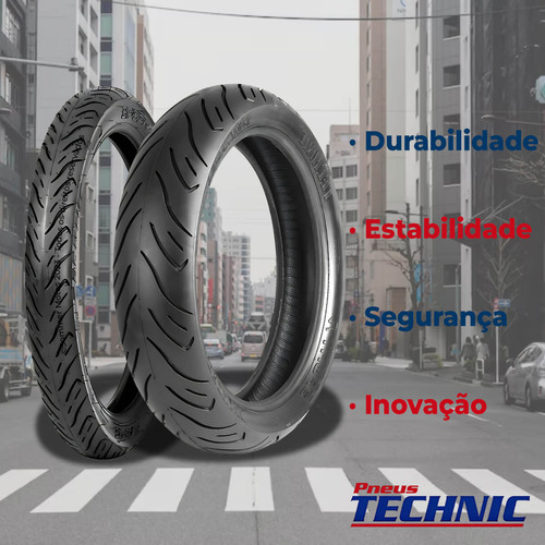 Kit Pneu 275-18 + 130-70-16 S/ C Sport R Technic