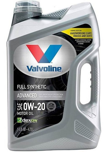 Aceite Valvoline Advanced Sintetico 0w20 4.73 L - Maranello