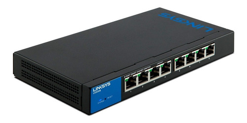 Switch Administrable 8 Puertos Gigabit Linksys Lgs308 