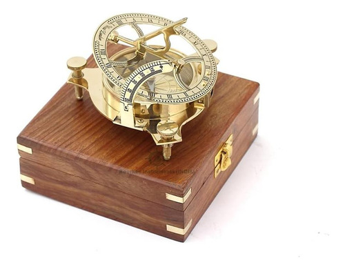 Rii Reloj De Sol Magnético Direccional Náutico Antiguo, De
