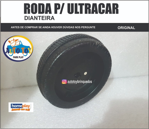 Imagem 1 de 5 de Multicar 640 / Ultracar 649 - Só A Roda Dianteira