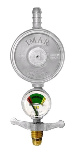Imagem 2 de 4 de Kit Para Gas Mangueira Malha Aço 1,2m Registro Com Manômetro