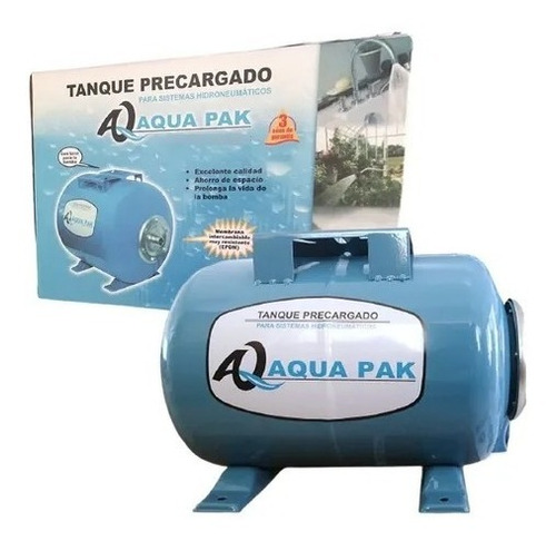 Tanque Hidroneumático Aquapak Membrana 24 Litros 