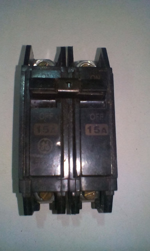 Breaker 2x15 Hqc Genar Electr Original X 1 Pieza Mayor Detal